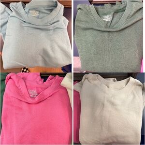 4 Time and Tru Crewneck Sweatshirts